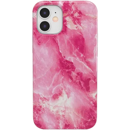 Pretty in Pink | Hot Pink Marble Case