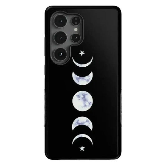 It's Just a Phase | Marble Moon Samsung Case