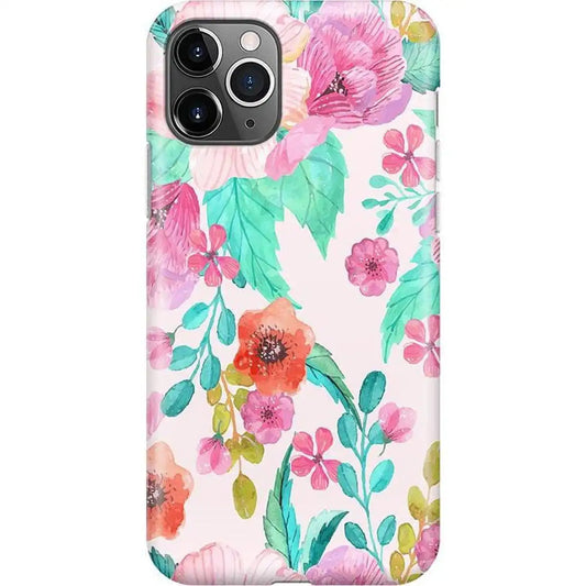 Out And About | Light Pink Floral Case