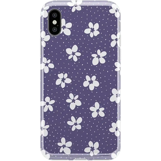 Flower My World | Purple Mauve Floral Case