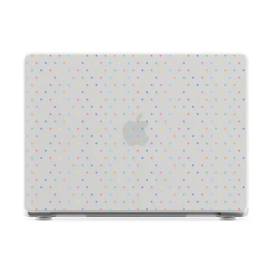 On the Dot | Rainbow Polka Dot Laptop Shell