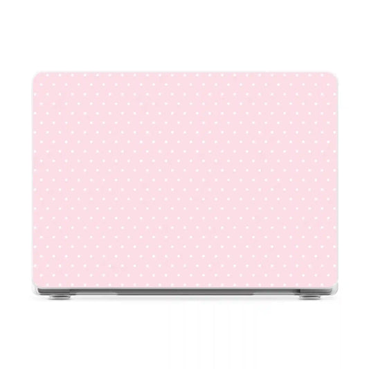 On the Dot | Pink & White Polka Dot Laptop Shell