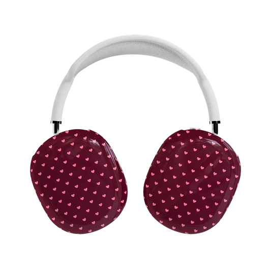 Heart Noir | Tiny Hearts AirPods Max Case