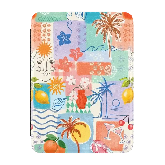 Tropical Heat | Beachy Collage Kindle Case