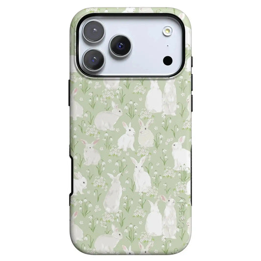 Hop to it | Green Bunny Case