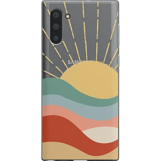 Here Comes the Sun | Colorblock Sunset Samsung Case