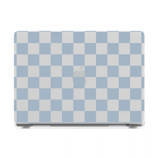Fit Check | Light Blue Checkerboard Laptop Shell