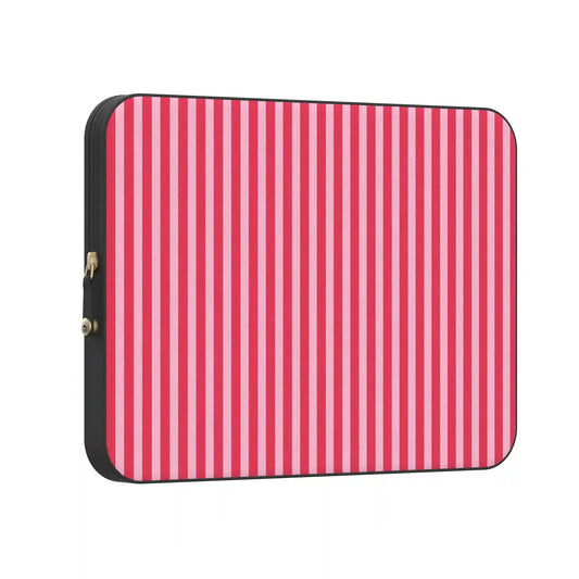 Perfect Stripes | Pink Stripes Laptop Case