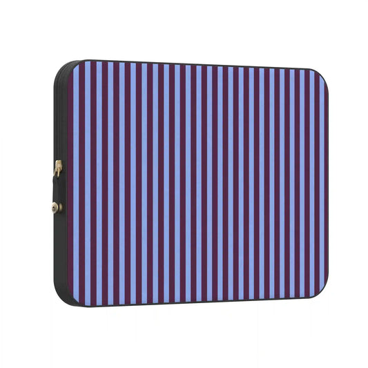 Perfect Stripes | Purple & Blue Stripes Laptop Case