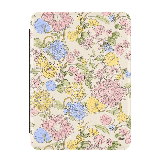 Prairie Blooms | Pastel Floral Kindle Case